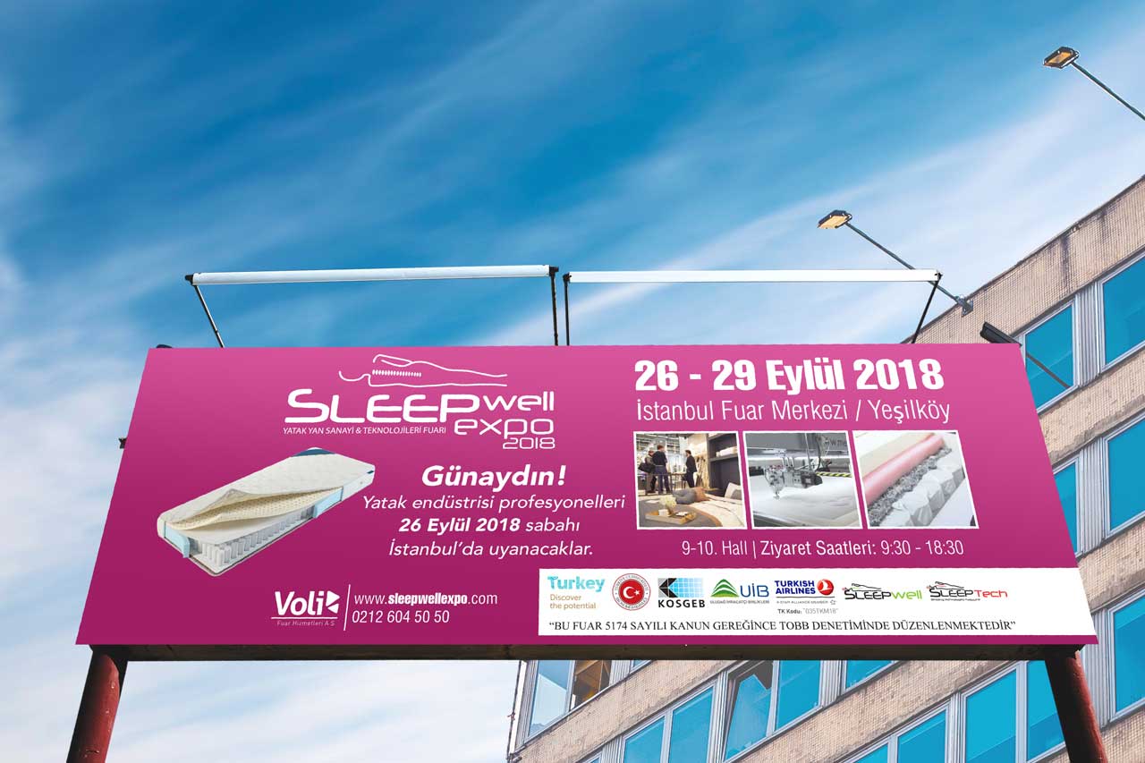 Sleep Well Expo Outdoor Billboard